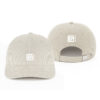 Keps med logo Beige